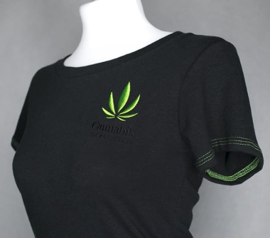 T-shirt - Cannabis Revolution - damski  